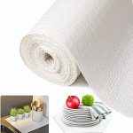 Beautysaid Shelf Drawer Liner Kitchen Cabinet