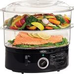 BELLA Two Tier Food Steamer Stackable