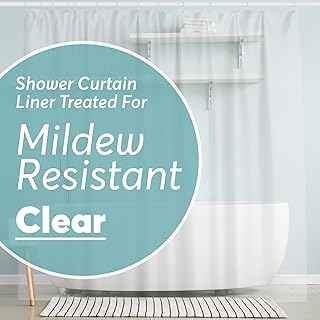 BigFoot Clear Shower Curtain