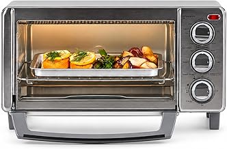 BLACK+DECKER 4-Slice Toaster Oven Natural Convection