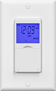 BN-LINK 7 Day Programmable in-Wall Timer