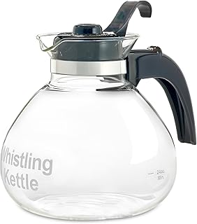 Borosilicate Glass Stove Top Whistling Tea
