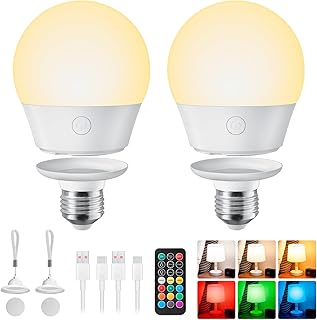 Brightown E26 Rechargeable Light Bulb Remote