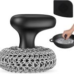Cast Iron Scrubber Dish Scrub Brush