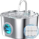 Cat Water Fountain Stainless Steel