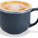 Ceramic Soup Bowl Handle 32oz
