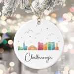 Chattanooga City Ornament Scape Christmas Landmarks