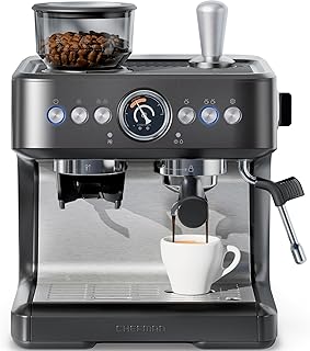 Chefman Crema Deluxe Espresso Machine Double