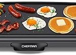 Chefman XL Electric Griddle Removable Temperature