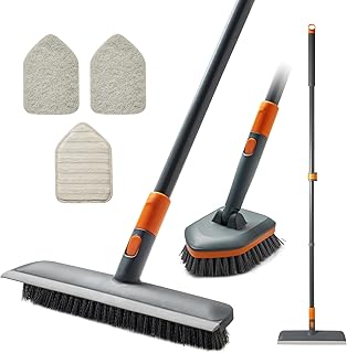 CLEANHOME Floor Scrub Brush Tile Tub