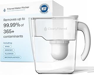 Clearly Filtered Water Pitcher
