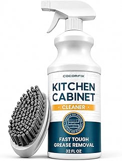 cocomfix Kitchen Cabinet Cleaner Sticky Grease