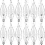 COLWATT 12-Pack Candelabra Light Bulbs 40W