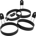 COTEY Large 3.5" Nonstick Egg Rings