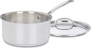 Cuisinart Saucepan w/Cover Chef's-Classic Stainless Steel