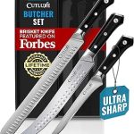 Cutluxe Butcher Knife BBQ Brisket Breaking