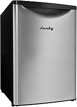 Danby DAR026A2BSLDB 2.6 Cu.Ft Mini Steel