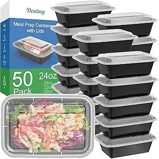 Dealusy 50 (100-Piece) 24 oz Meal