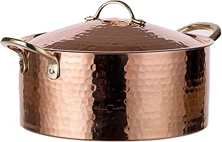 DEMMEX 1.2MM Thick Hammered Copper Soup