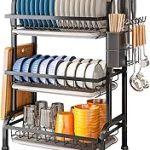 Dish Drying Rack 3 Tier Large
