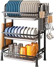 Dish Drying Rack 3 Tier Large