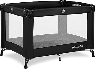 Dream Me Nest Portable Playard Black