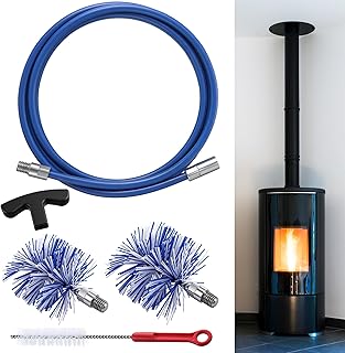 Dreyoo Pellet Stove Cleaning Brush Kit