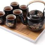 Dujust Japanese Tea Black Porcelain 1