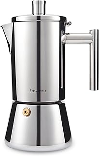Easyworkz Diego Stovetop Espresso Maker Stainless