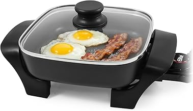 Elite Gourmet EG808 Electric Skillet 8"x8"