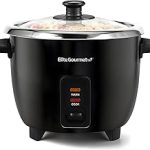 Elite Gourmet ERC006SS 6-Cup Electric Rice