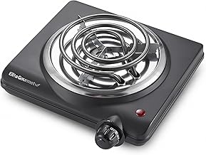 Elite Gourmet ESB100B Countertop Single Coiled