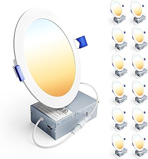 Ensenior 12 6 Inch LED Recessed