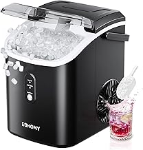 EUHOMY Nugget Ice Maker Countertop Handle