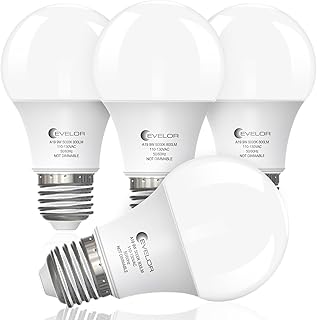 evelor A19 LED Light Bulbs