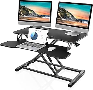 FITUEYES Height Adjustable Standing Desk 32”