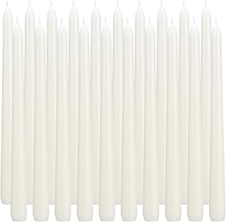 flamecan Ivory Taper Candles