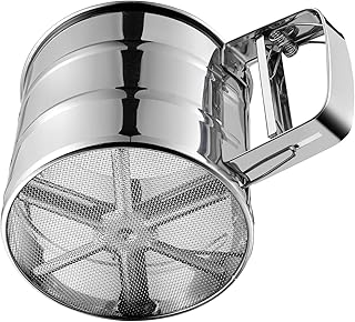Flour Sifter Stainless Steel Baking Double