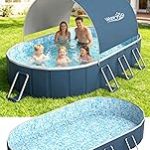 Foldable Pool Canopy 10ft NonInflatable Oversize