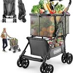 𝐍𝐞𝐰𝐥𝐲 𝐔𝐩𝐠𝐫𝐚𝐝𝐞𝐝 Folding Shopping Cart