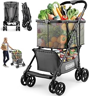 𝐍𝐞𝐰𝐥𝐲 𝐔𝐩𝐠𝐫𝐚𝐝𝐞𝐝 Folding Shopping Cart