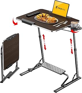 FoldWise Upgraded Folding TV Tray Table