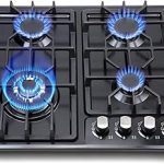 FORIMO Gas Cooktop 22Inch，Built 4 Burners