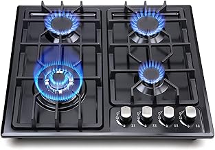 FORIMO Gas Cooktop 22Inch，Built 4 Burners