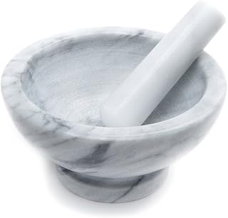 Fox Run Large Marble Mortar Pestle