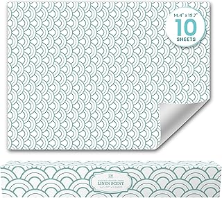 Fresh Linen Scented Drawer Liners Dresser