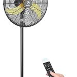 FUGOO High-Velocity Quiet Outdoor Pedestal Fan