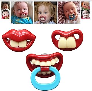 Funny Pacifier Baby Buck Tooth Fake