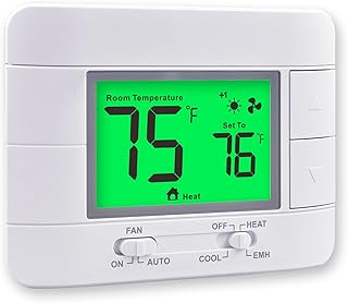Garystat Non-Programmable Heat Pump Thermostat House