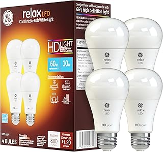 GE Relax LED Light Bulbs